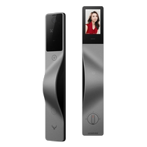 Deer passenger V5Air palm vein identification face visual cat eye large screen home fully automatic fingerprint intelligent door lock 105