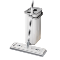 Mop for household use 2024 new style hand-wash-free lazy scratcher large flat mop mopping artifact 2200