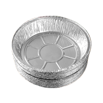 Air fryer special tin foil tray box barbecue box baking tin foil bowl household disposable tray Huanghe 1117