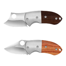 Stainless steel folding fruit knife with carry - out artifacts outdoor knife multi - functional key knife 1789