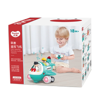 Huile early education remote control car childrens electric car simulation airplane model boy girl boy toy car 1549