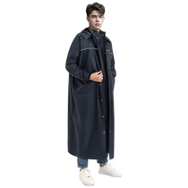 Raincoat mens long full-body heavy rainproof adult rider special motorcycle battery electric car womens poncho 2144