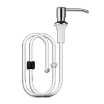 Detergent dispenser soap dispenser stainless steel kitchen sink soap dispenser washbasin press bottle 2005