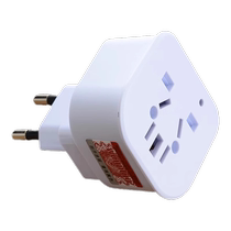 Global travel conversion plug German standard multi-country plug converter Korean European socket adapter 1085