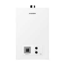 Qianfian 1756] Household gas water heater forced discharge non-constant temperature low pressure start water heater 10 liters C201