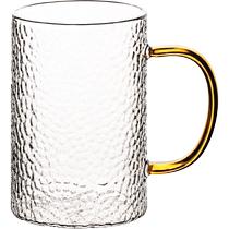 Heat-resistant glass transparent kettle high borosilicate cool cup high temperature resistant tea cup with handle high-looking living room water cup 2378