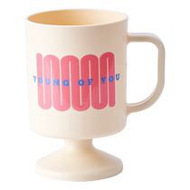 Household childrens and babys mouthwash cup with handle and toothbrushing cup cute cartoon high-looking wash cup - Huanghe 1117