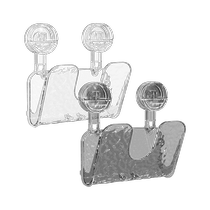 Suction cup pot lid rack punch-free wall-mounted kitchen pot lid artifact wall-mounted cutting board chopping board placement rack 1925