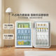 Hck Husky 107L Retro Refrigerator Small-Sized for Living Room Rental Refrigeration and Freezing Mini High-Appearance Home Use 4020