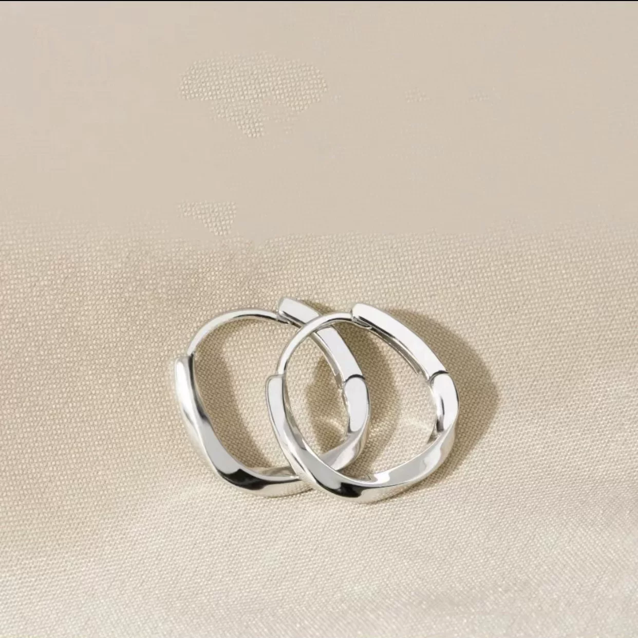 Серьги из Sterling Silver Möbius Loop для женщин 2025 год, новые нишевые серьги, подарок на день рождения Lidikana 2521