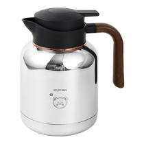 304 stainless steel thermos kettle household large capacity stuffy tea kettle office hot kettle warm kettle 3842