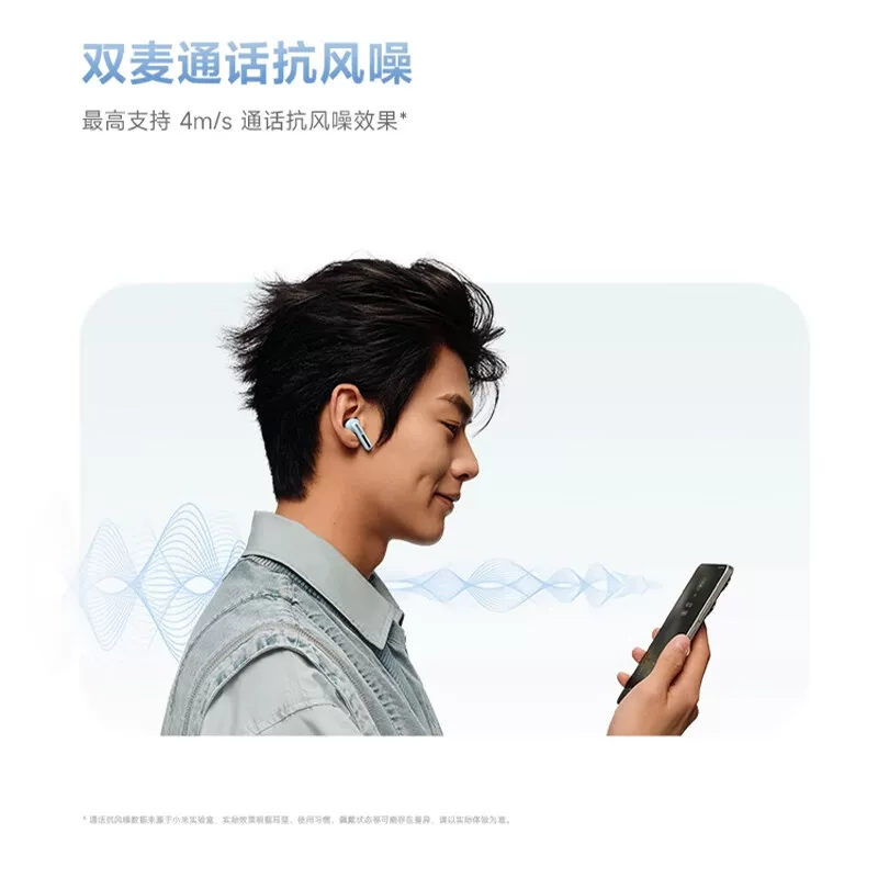 Беспроводные наушники Xiaomi RedmiBuds6 Vibrant Edition полуприкрепленные-вкладыш с длинной батареей, шумоподавляющее гарнитура Y847