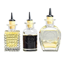 Italian imported lead-free crystal glass oil bottle household seasoning bottle soy sauce sesame oil bottle small vinegar bottle oil tank 1799