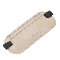 Anti-theft bag close-fitting waist bag overseas supplies travel sports European mens invisible thin womens passport bag anti-theft 1085