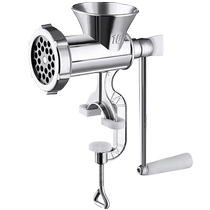 Dumplings and buns stuffing machine multifunctional manual meat grinder hand-cranked sausage filling machine minced meat minced vegetable machine Huanghe 1117