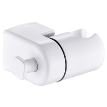 White punch-free shower head bracket bathroom toilet adjustable shower head flower sun head fixed artifact 1305