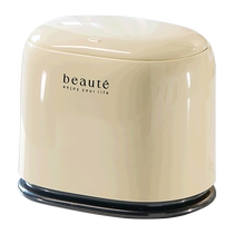 Desktop trash can household cute creative living room coffee table waste paper storage barrel press with lid garbage paper basket 723