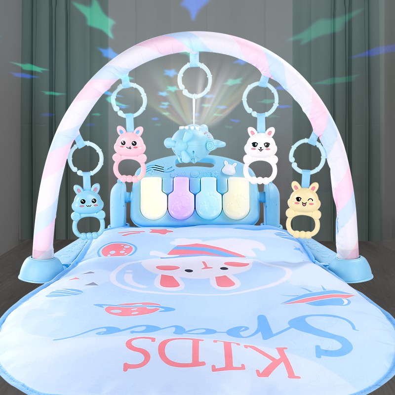 2349C Pedantic Piano Baby Toy Fitness Rack Instrumental 3 months 6 Music 12 Boy newborn baby 1 year old-Taobao