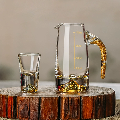 Бокал, диспенсер для вина, комплект для домашнего использования, высококлассная пуля, элитная стопка со шкалой, 947G