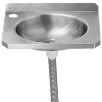 2319 Holy Snow Wash Basin 304 Stainless Steel Small toilet washbasin hanging wall surface basin floor type column basin