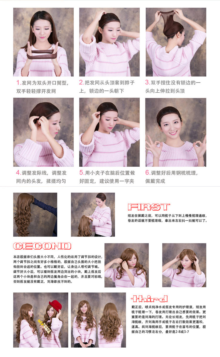 Đúng KADO Yahakuyi Zahina Nyaha COSPLAY tóc giả buộc tóc ống trang sức COS - Cosplay đồ cosplay
