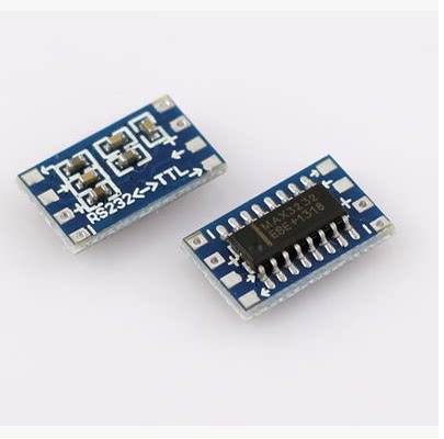 MCU mini RS232 MAX3232 level to TTL level conversion board serial port conversion board
