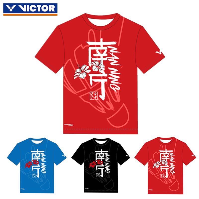 New product victor victory 2019 Nanning Sudirman Cup commemorative T-shirt 90061 quick-drying and breathable