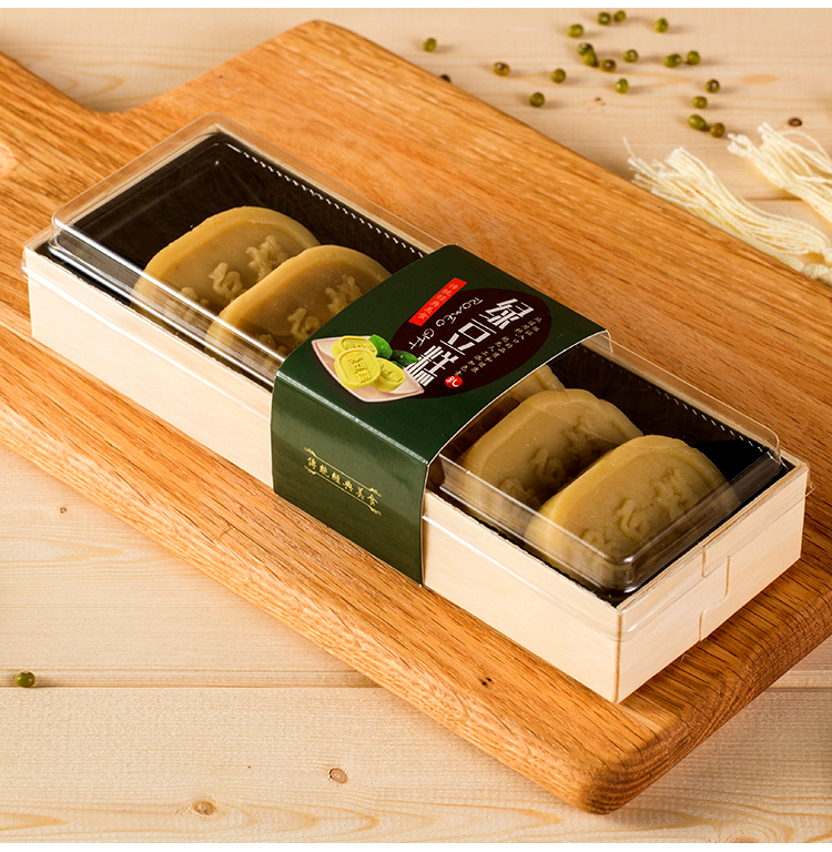 Bán buôn hộp bánh đậu xanh cao cấp Túi làm bằng tay hộp kem nhỏ 6 10 miếng Nhựa khuôn gỗ - Tự làm khuôn nướng khuon banh bao
