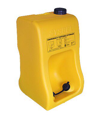 SYSBEL60L portable eye washers * polyethylene washers * wall-mounted eye washers *WG6000A