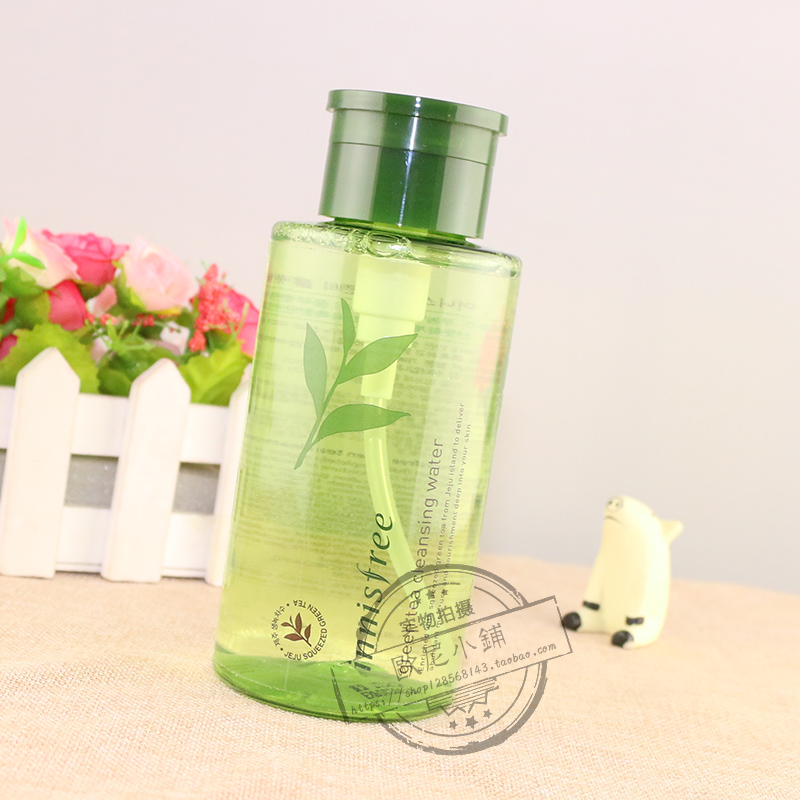innisfree/悦诗风吟绿茶精萃保湿绿茶卸妆水300ml温和清洁眼唇