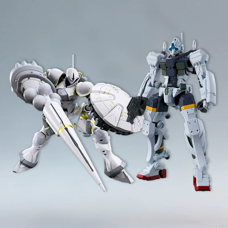 Собранная модель Bandai HG GQ G Quarks Red Gundam Fred White Porcelain Equipment White Gundam
