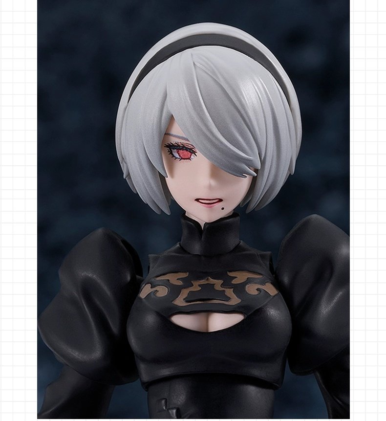 Domestic GSC MF NieR Automata figma 2B A2 Bewegliche Actionfigur Spiel-Merchandise Sammlermodell Geschenk für Anime- und Spiele-Fans – Detail 8