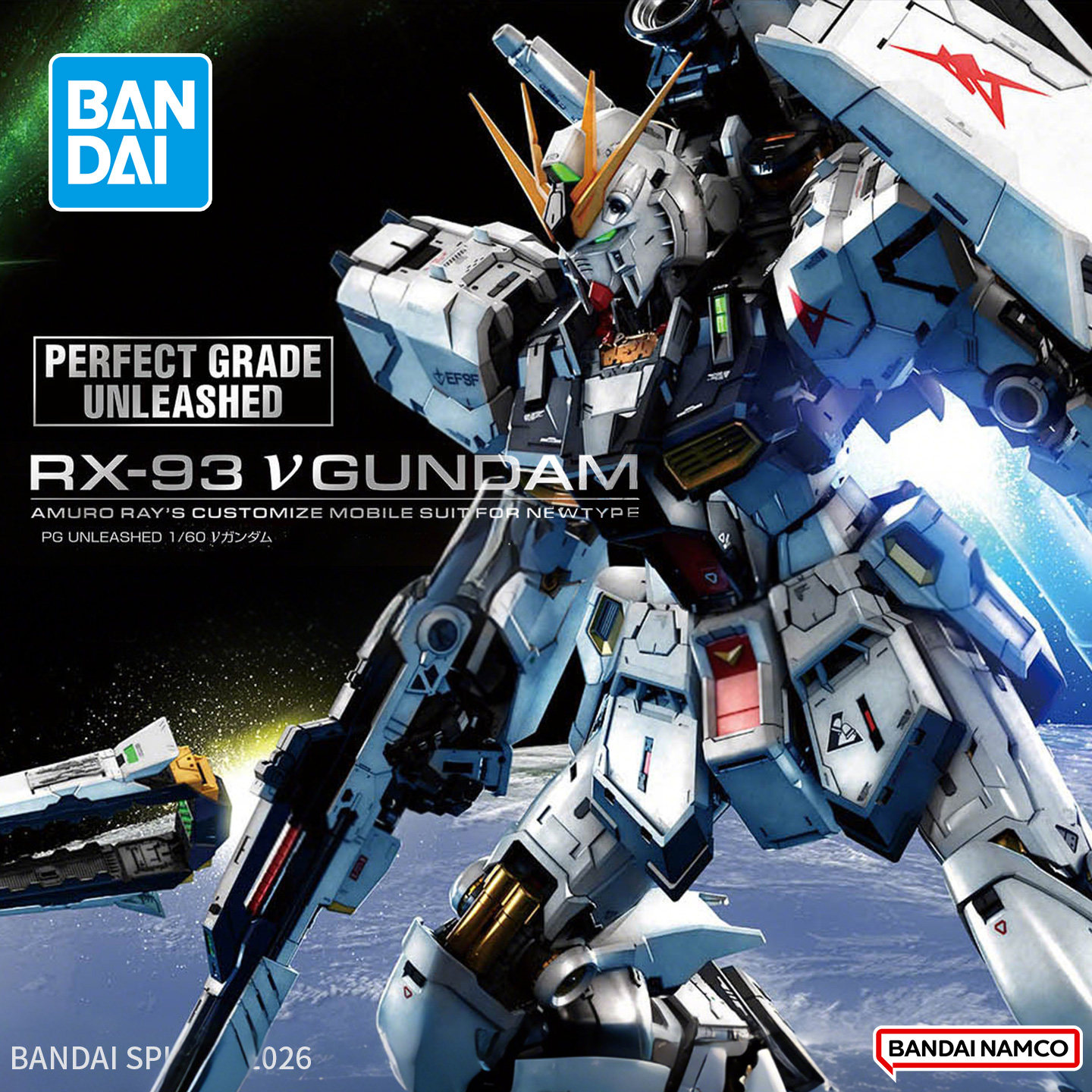 Bandai собрал модель PG 1/60 PGU counteratack Xia Ya RX-93 Nu Cow Gundam в сборе
