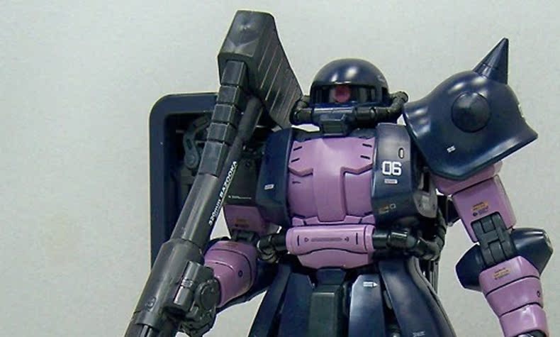 Bandai Gundam Model MG 1 100 MS-06F Zaku Đỏ Xanh Đen Zha Guzhen Gu 2.0 Gundam - Gundam / Mech Model / Robot / Transformers đồ chơi gundam giá rẻ
