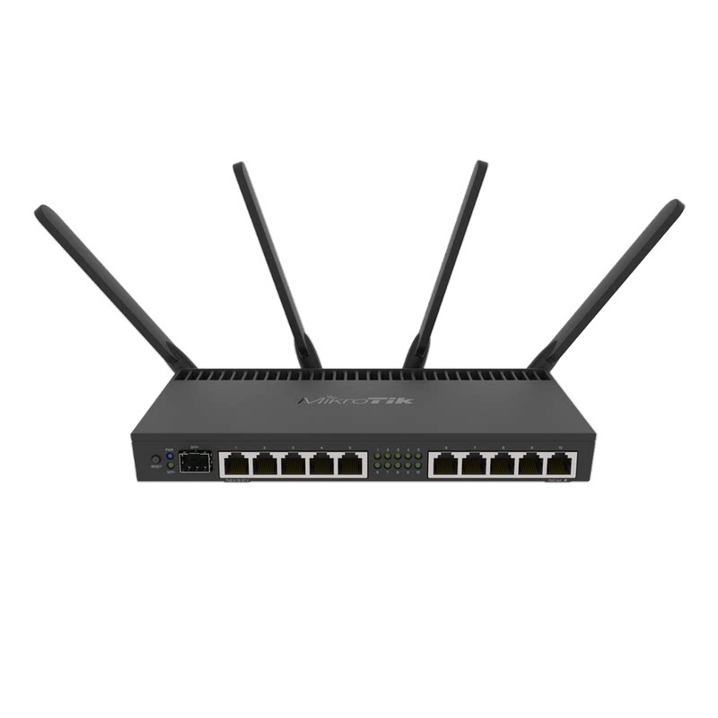 MikroTik RB4011iGS 5HacQ2HnD-IN 10 Gigabit 11-port Quad-core Dual-band Router 4x4MO