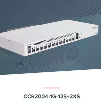 MikroTik CCR2004-1G-12S 2XS 25G Optical Port 10 Gigabit Router