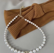 ACE Korea O  Nei 2021 new fashion hominin CD Big Everest 100 lapped Korean version Temperament Fashion 100 Hitch Necklace Women