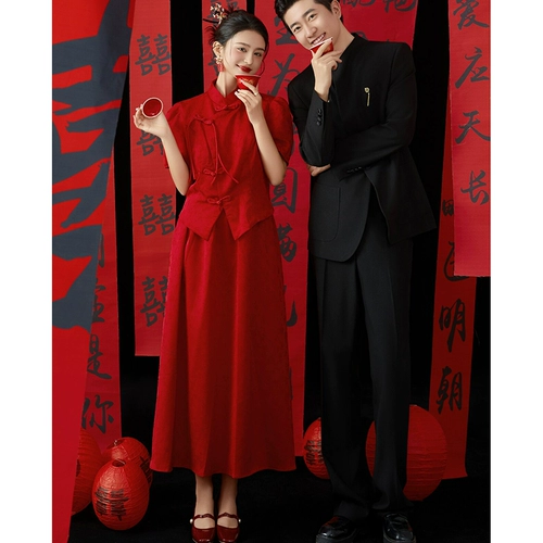 Ципао, вечернее платье, свадебное платье для беременных, китайский стиль