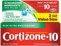 Domestically available Cortizone 10plus moisturizing anti itch cream for children adults pregnant women indefinite rash anti itch cream 56g