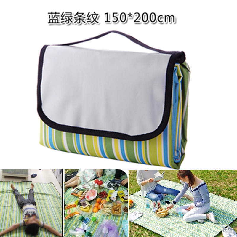 Outdoor lawn drinking tea moisture-proof mats Camping out mats picnic mats Foldable waterproof portable beach mats