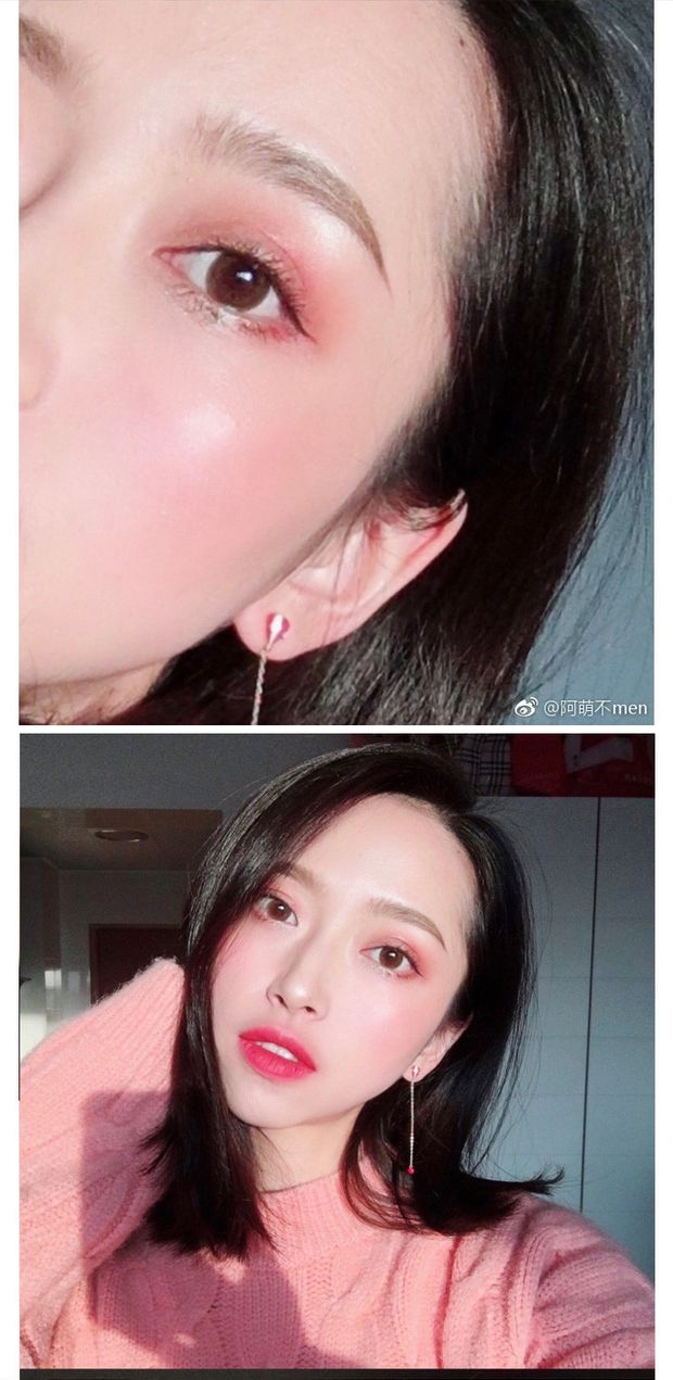 [Với cùng một đoạn] nướng bột có độ bóng cao sửa chữa bóng bột ngọc trai sáng bóng ba chiều bột năng lực cao sửa chữa tấm highlight trang điểm