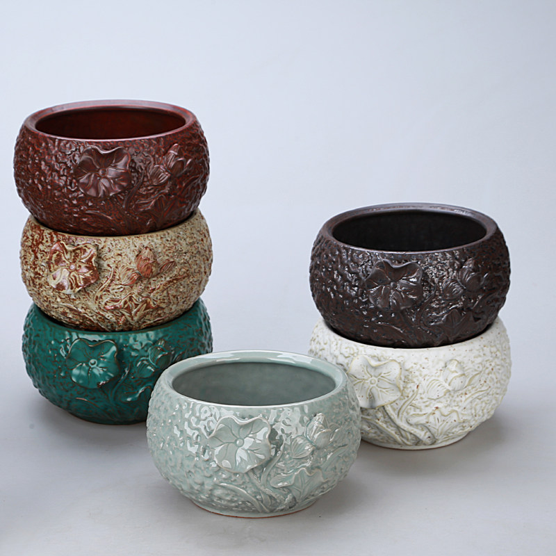 Lanyang Large Number of Ceramics Qigfu Tea Accessories Personality Creative Tea Wash Tea Road Accessories Tea Wash Tea Bowl Cup Wash Teapot