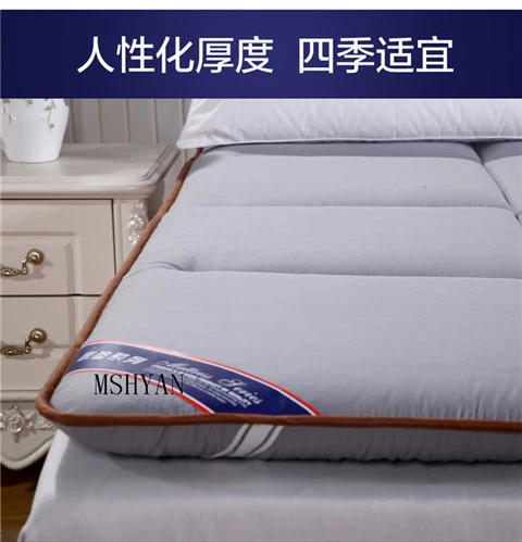 Nệm 1,5m giường 褥 Thảm đôi 1,8m là ký túc xá sinh viên 1,2 tấm xốp dày có thể gập lại nệm hơi nước