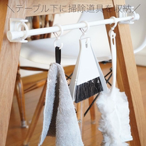 Home Mushroom Swivel Telescopic Rod rack corner lever clip Inverted Hang Stickler Type Horizontal Vertical Multi-Angle Support Toclip