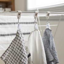 House mushroom stainless steel clip adhesive hook metal S adhesive hook White single hook