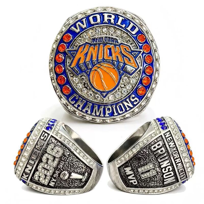 2026 New York Knicks Championship Ring, Brunson Basketball Fan Birthday Gift, Collectible, Gift for Friends