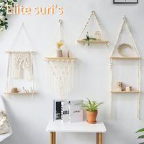 Macrame Shelves For Bedroom Plant Boho Home Decor Chr