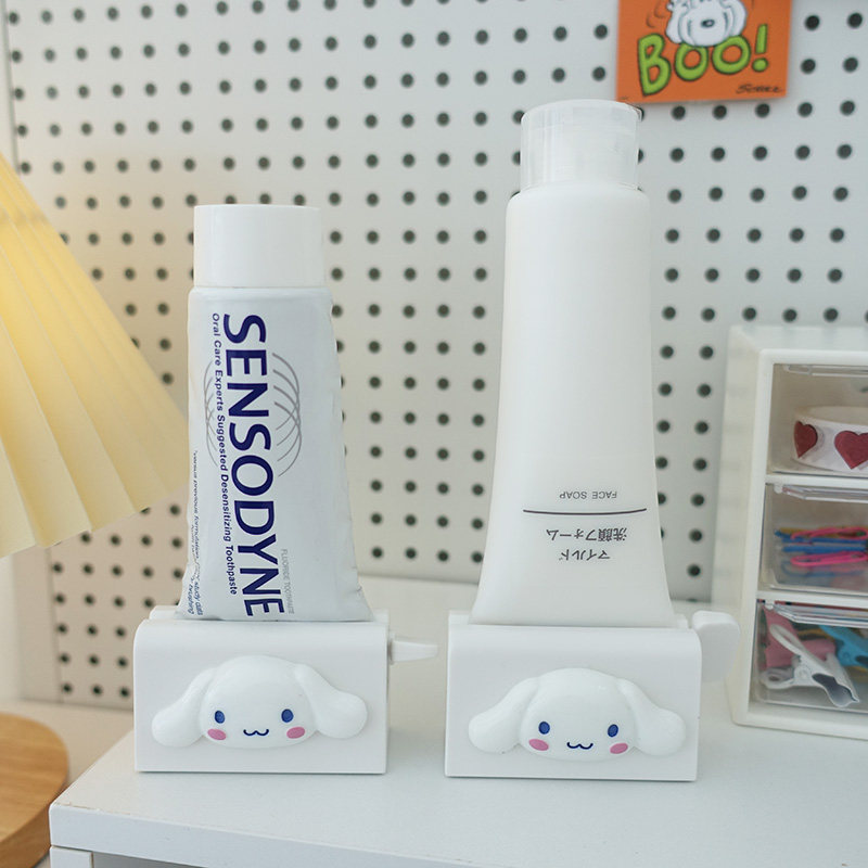 Mass toothpaste artifacts minimally lengthen face extruder children squeeze toothpaste clamps manually creative lazy