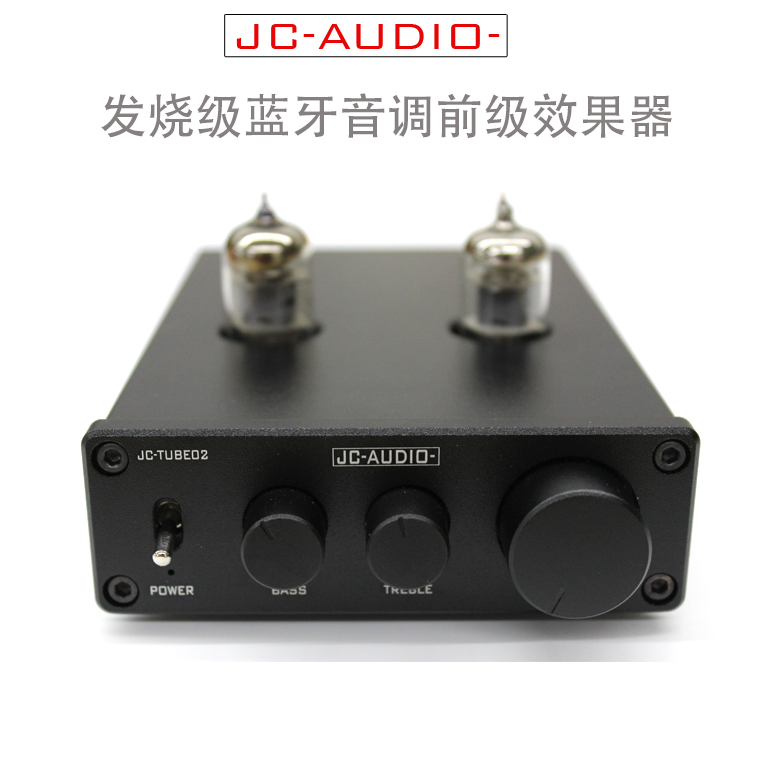 JC-TUBE02-A Bluetooth Tube 5654W Decoder Tone Pre-Effect 5.0 Bluetooth Receiver