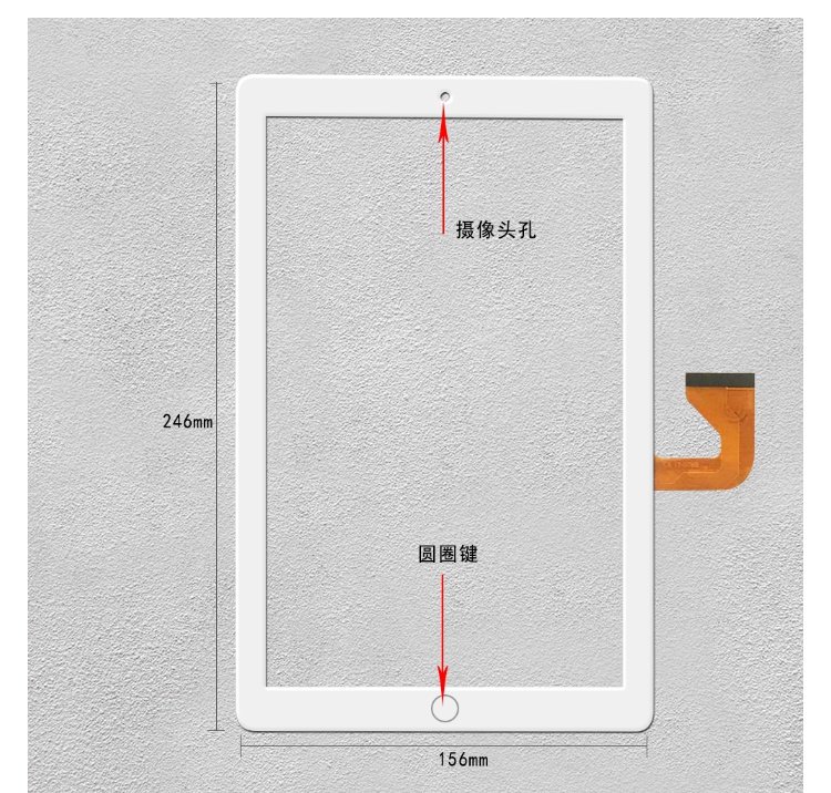 Áp dụng 9,6-inch 10,6 inch 12-inch máy tính bảng thương hiệu trong nước thương hiệu với một màn hình dạng chữ viết tay màn hình cảm ứng màn hình bên ngoài - Phụ kiện máy tính bảng bao da ipad 10.2